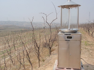 自動蟲情測報燈在果園蟲害預測的效益