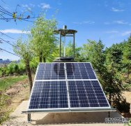 海勃灣區林業局引進云飛自動蟲情測報燈實現林